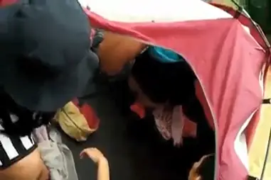 Gila Bener! Pasangan Ini Ketahuan Mantap Di Tenda